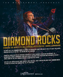 neil diamond tribute show diamond rocks starring barrie cunningham tad management